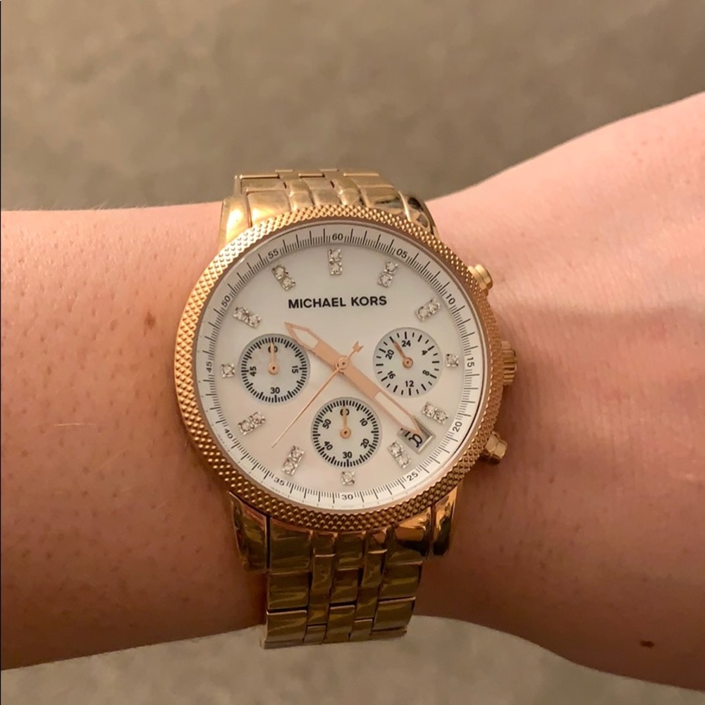 Michael Kors Rose Gold Watch